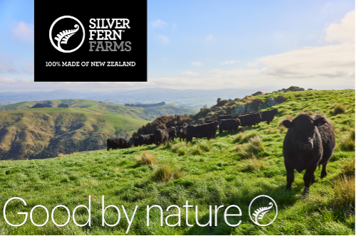 Silver Fern Farms banner ad