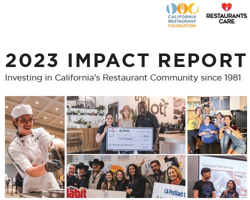 2023 California Restaurant Foundation Impact Report