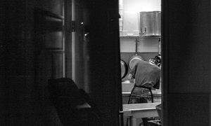 Man on Kitchen