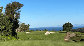 Ocean view from the Palos Verdes Golf Club