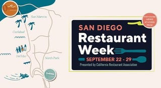 San Diego Restaurant Week - Fall 2024