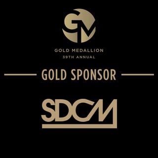 39th Annual Gold Medallion - Gold Sponsor: SDCM