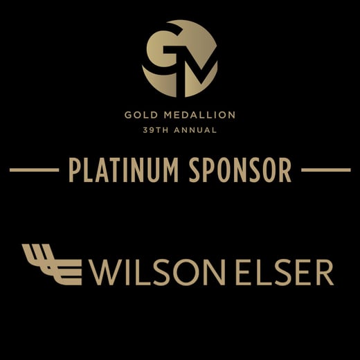39th Annual Gold Medallion - Platinum Sponsor: Wilson Elser